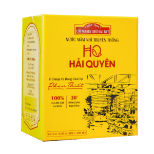 Thùng 6 Chai - Nước mắm truyền thống Phan Thiết - 30 độ đạm 500ml